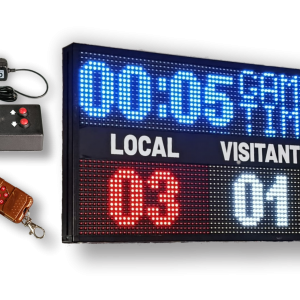 cronometro marcador futbol